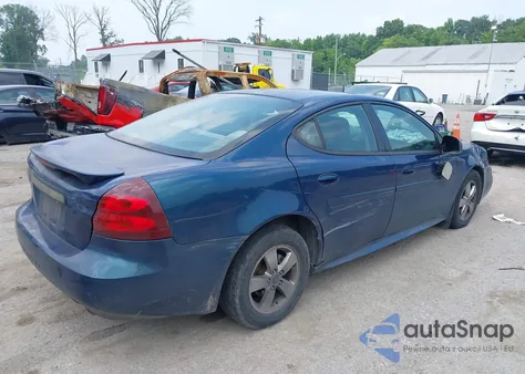 2005 Pontiac Grand Prix из США, поврежденный, VIN 2G2WP522751243984